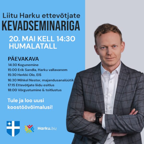 Tule Harku valla ettevõtjate kevadseminarile