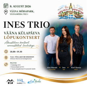 Ines Trio kontsert Vääna mõisas